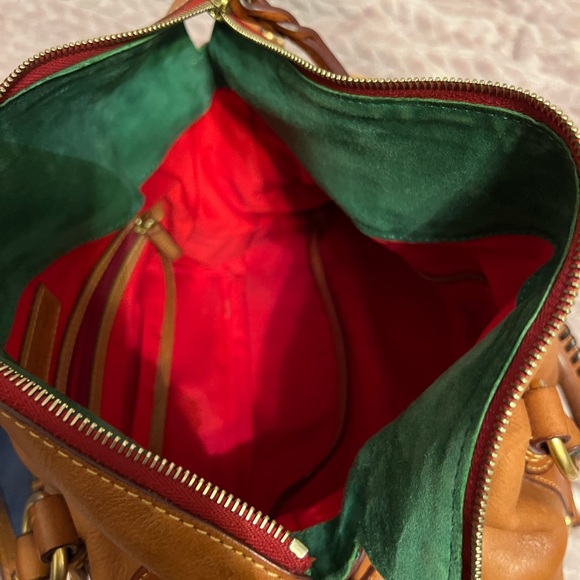 Dooney & Bourke Florentine Satchel “Natural” - Picture 3 of 6